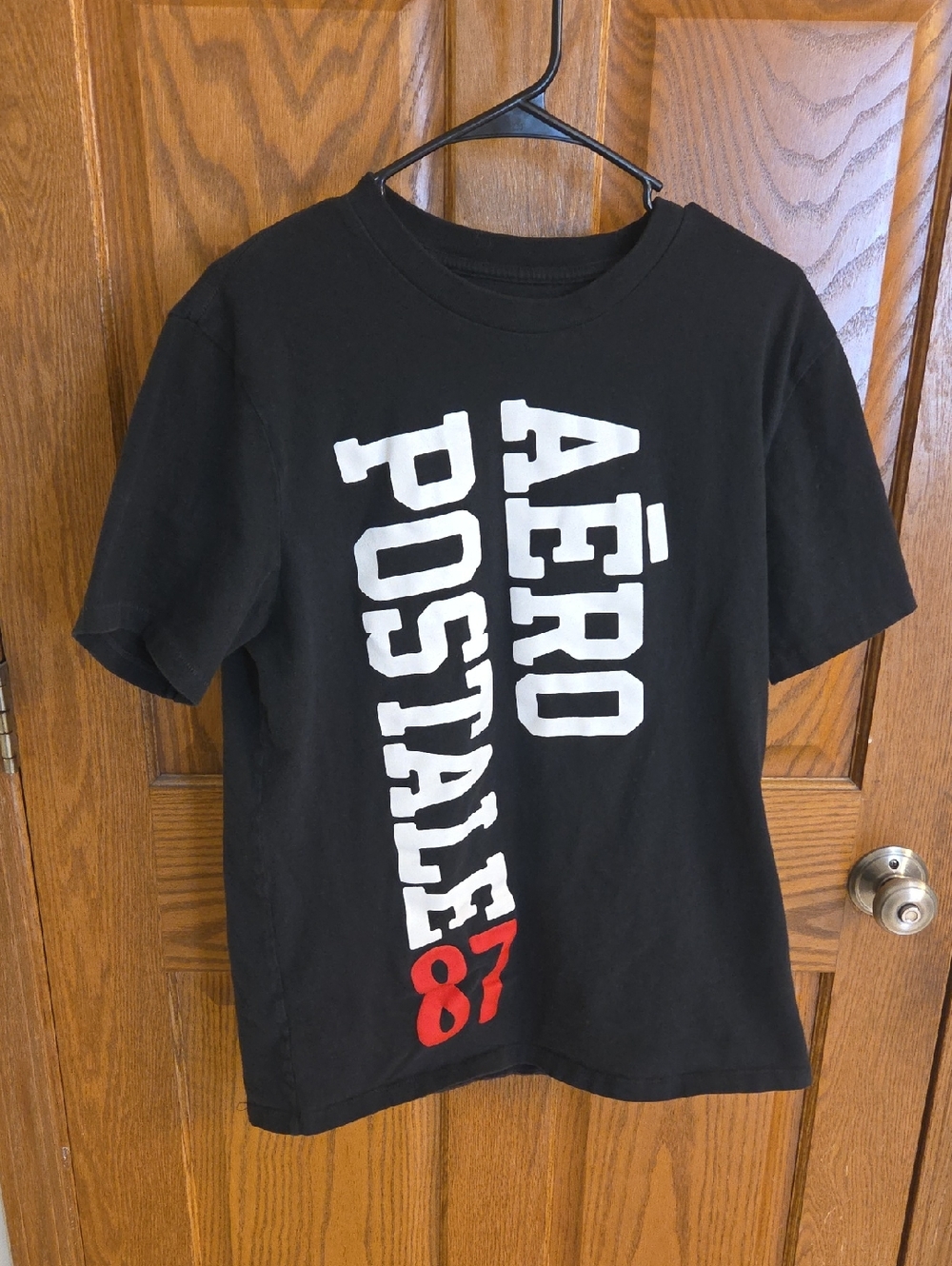 Men's Black Aeropostale Short Sleeve Tee